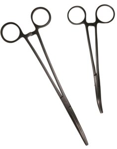 CAS 3111 FRC BLK CASTED RIBIČKE ŠKARE ZAKRIVLJENE 8" 20CM - CRNE