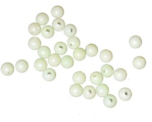 CAS 3385 7MM CASTED PERLE PLASTIČNE LUMINOUS OKRUGLE 7 mm - 30 kom