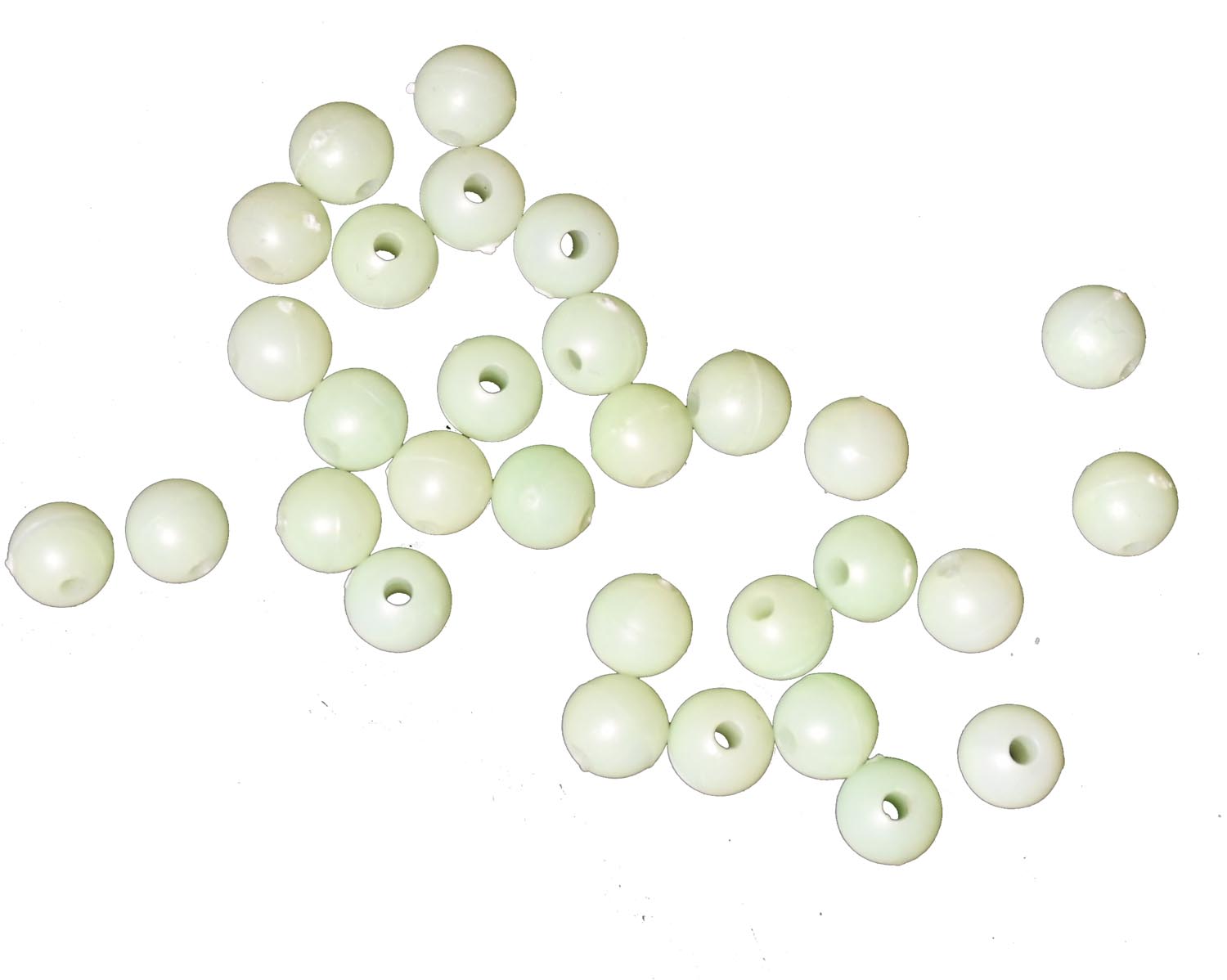CAS 3385 7MM CASTED PERLE PLASTIČNE LUMINOUS OKRUGLE 7 mm - 30 kom