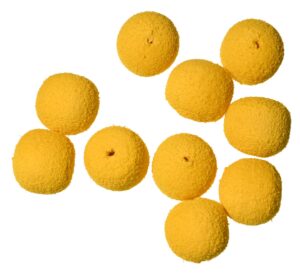 CAS 357903 13Y CASTED PLUTAJUČE KUGLICE ŽUTE 13MM  10KOM