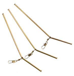CAS 5621 7CM CASTED CJEVČICA S KOPČOM ANTI TANGLE METALNA 3 kom, 7 cm
