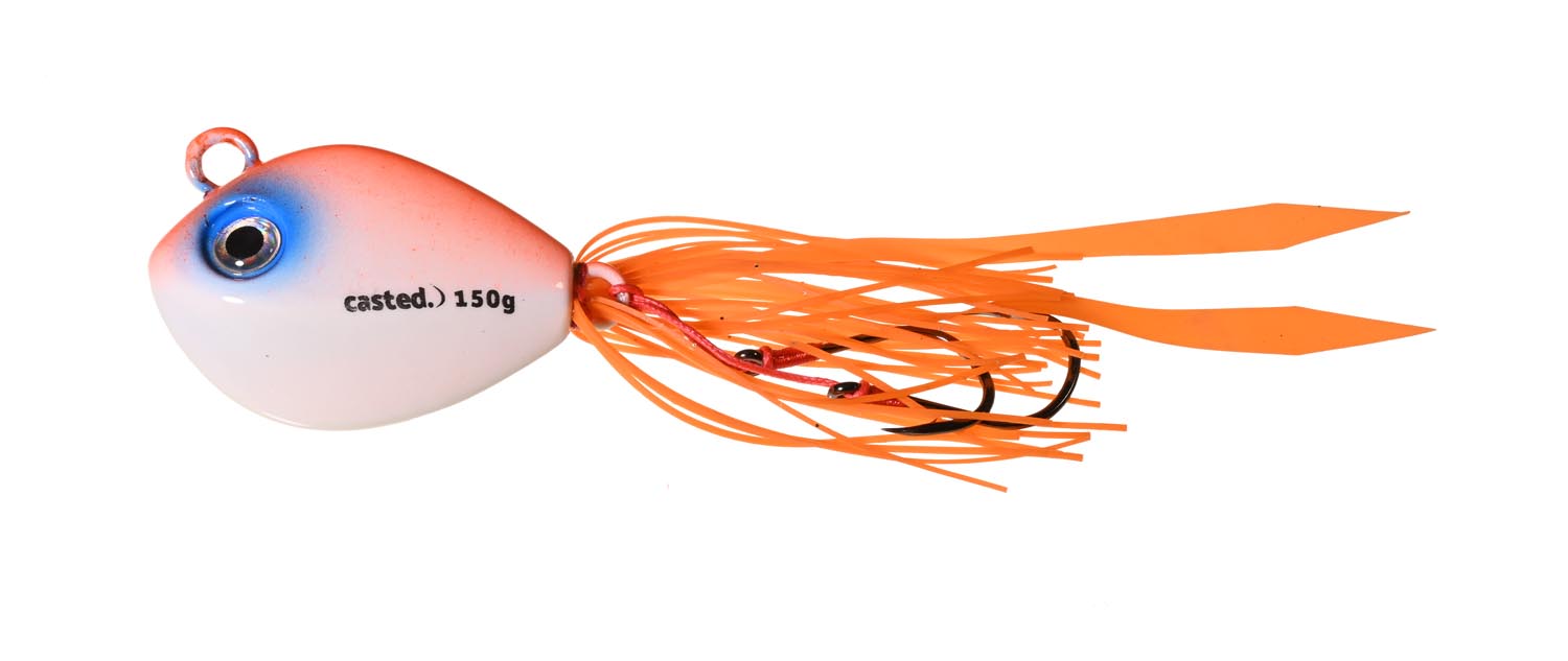 CAS 7003 Casted varalica Ka'Bura Madai type F 100 G ORANGE WHITE GLOW