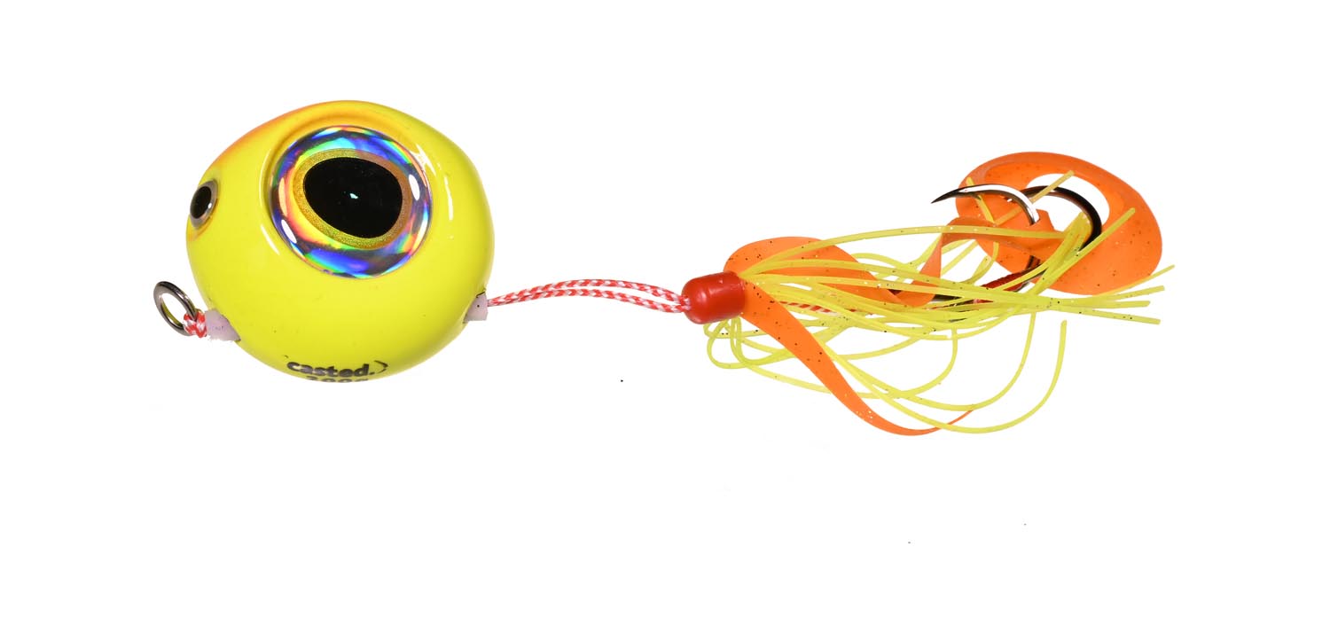 CAS 7032 Casted varalica Ka'Bura Tai type TR 135 G ORANGE YELLOW