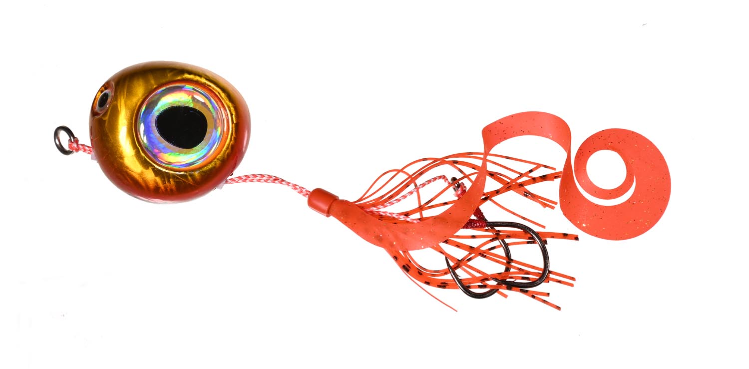 CAS 7034 Casted varalica Ka'Bura Tai type TR 135 G RED ORANGE GOLD