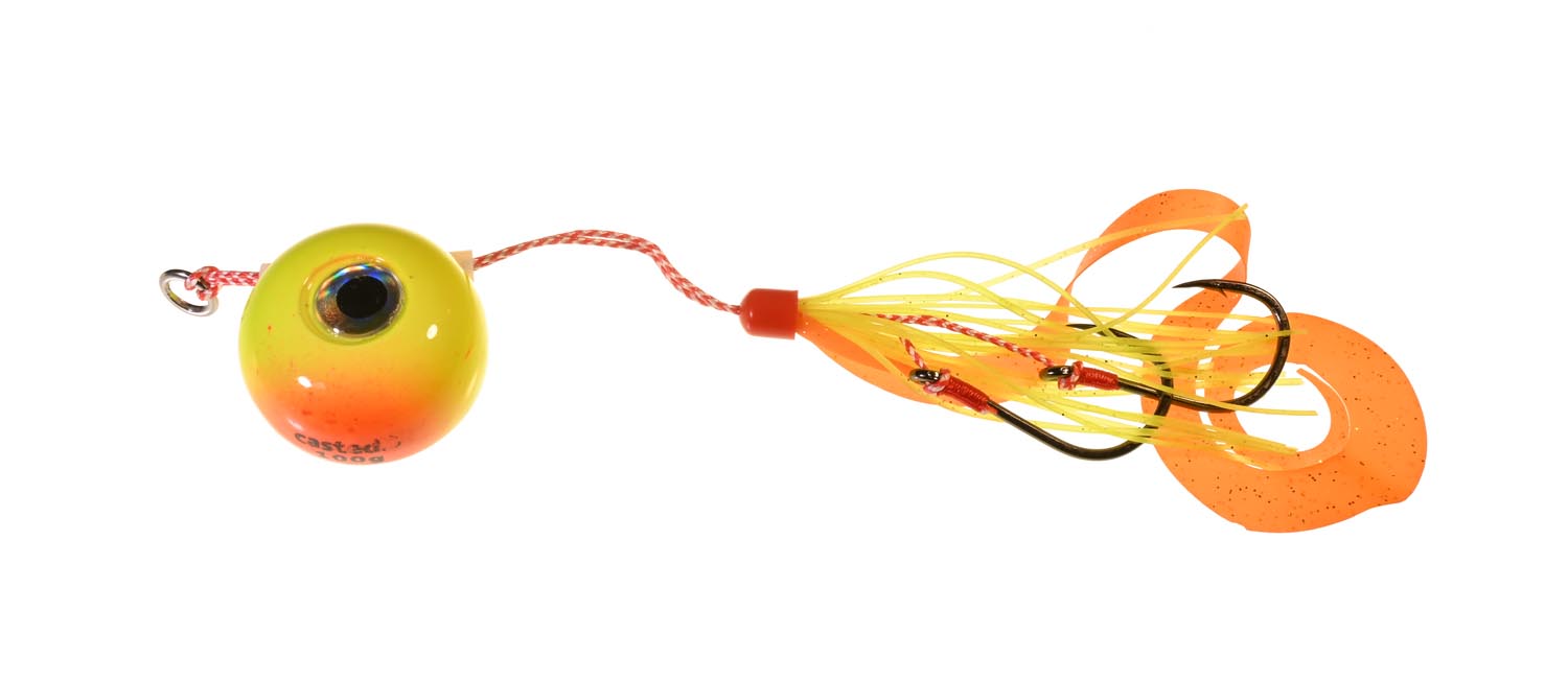 CAS 7061 Casted varalica Ka'Bura Tai type RO 80 G RED ORANGE GOLD
