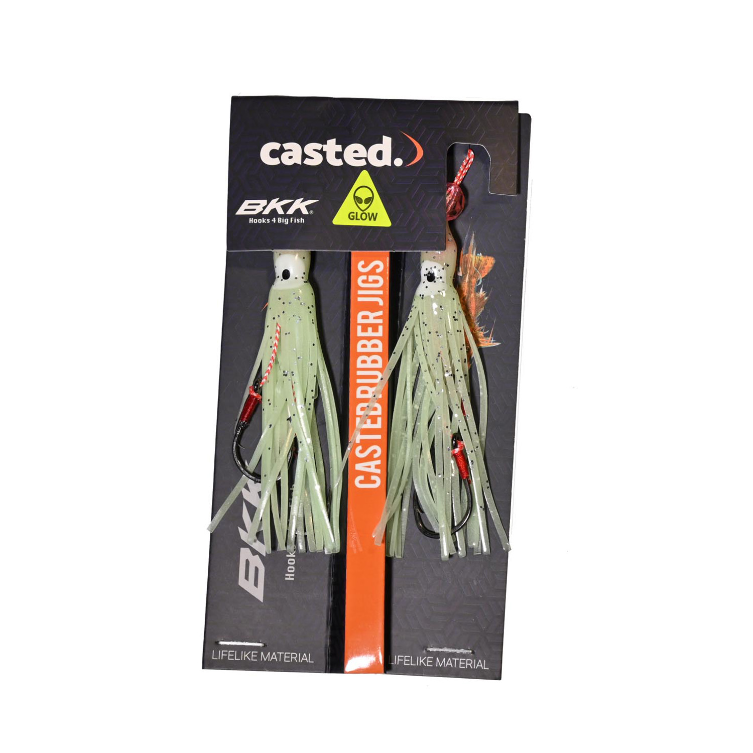 CAS 7100 Casted rezervna suknjica za Inchiku squid 9 cm with assist GLOW GLITTER 2kom/pak