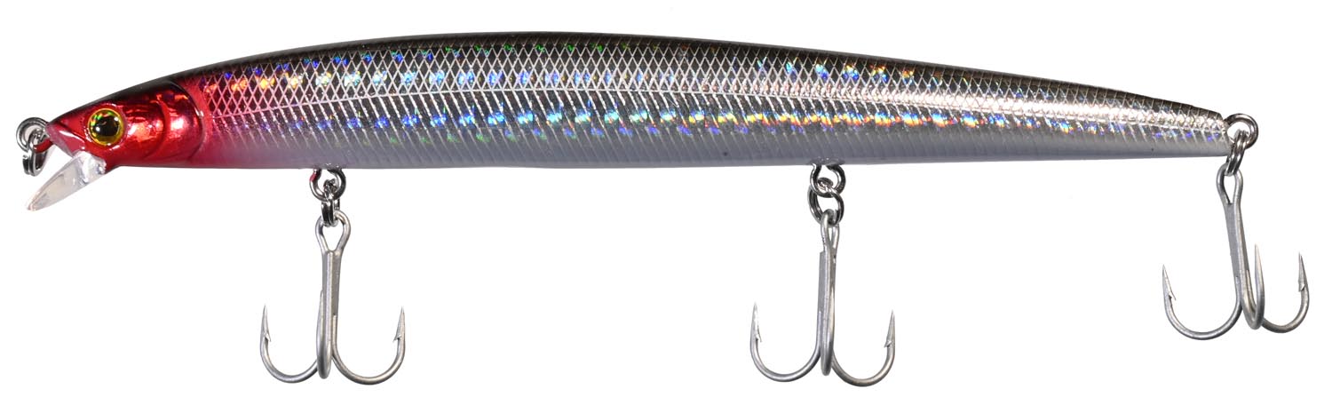 CAS 8014 CASTED VARALICA VOBLER PIN MINNOW 11 SILVER MINNOW 11 CM 9 G FLOATING