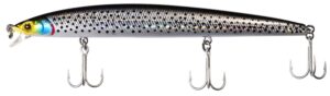 CAS 8018 CASTED VARALICA VOBLER PIN MINNOW 11 GREY MULLET 11 CM 9 G FLOATING