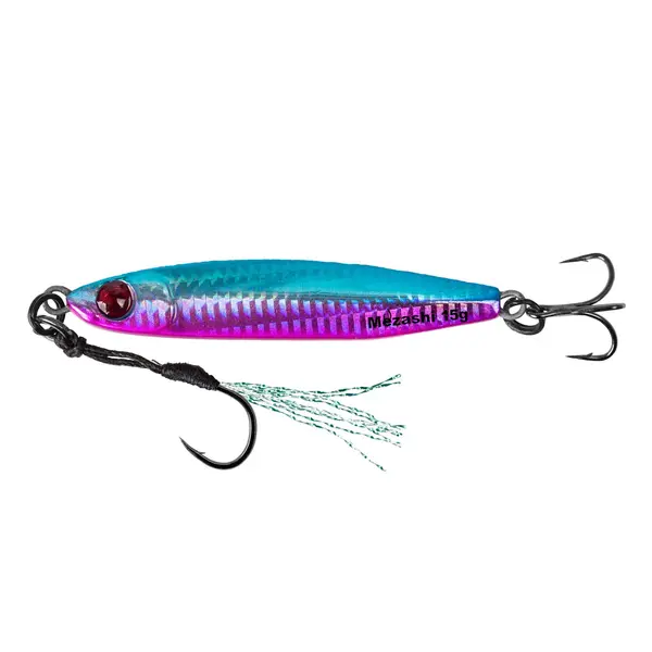 Mustad Mezashi Casting Jig #UV Blue Pink