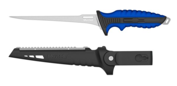 MT-099-24  Mustad nož 7" Filet Ultra Flex 4116 Stainless Steel - Polished blade