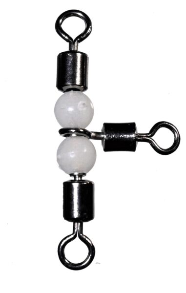 CAS 3104 CASTED vrtilice Barrel Crossline Swivel BLACK NICKEL 4 30kg 5pcs