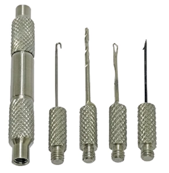 CAS 355805 CASTED SET OD 4 DIJELA MINI (3 RALIČITE IGLE + SVRDLO) INOX