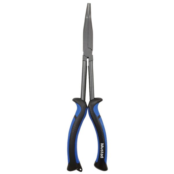 MT104 MUSTAD KLIJEŠTA DUGA ZAKRIVLJENA HI-CARBON STEEL 11'' BLUE