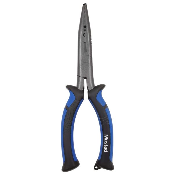 MT106 MUSTAD KLIJEŠTA LARGE SPLIT RING&CRIMPING HI-CARBON STEEL 7'' BLUE