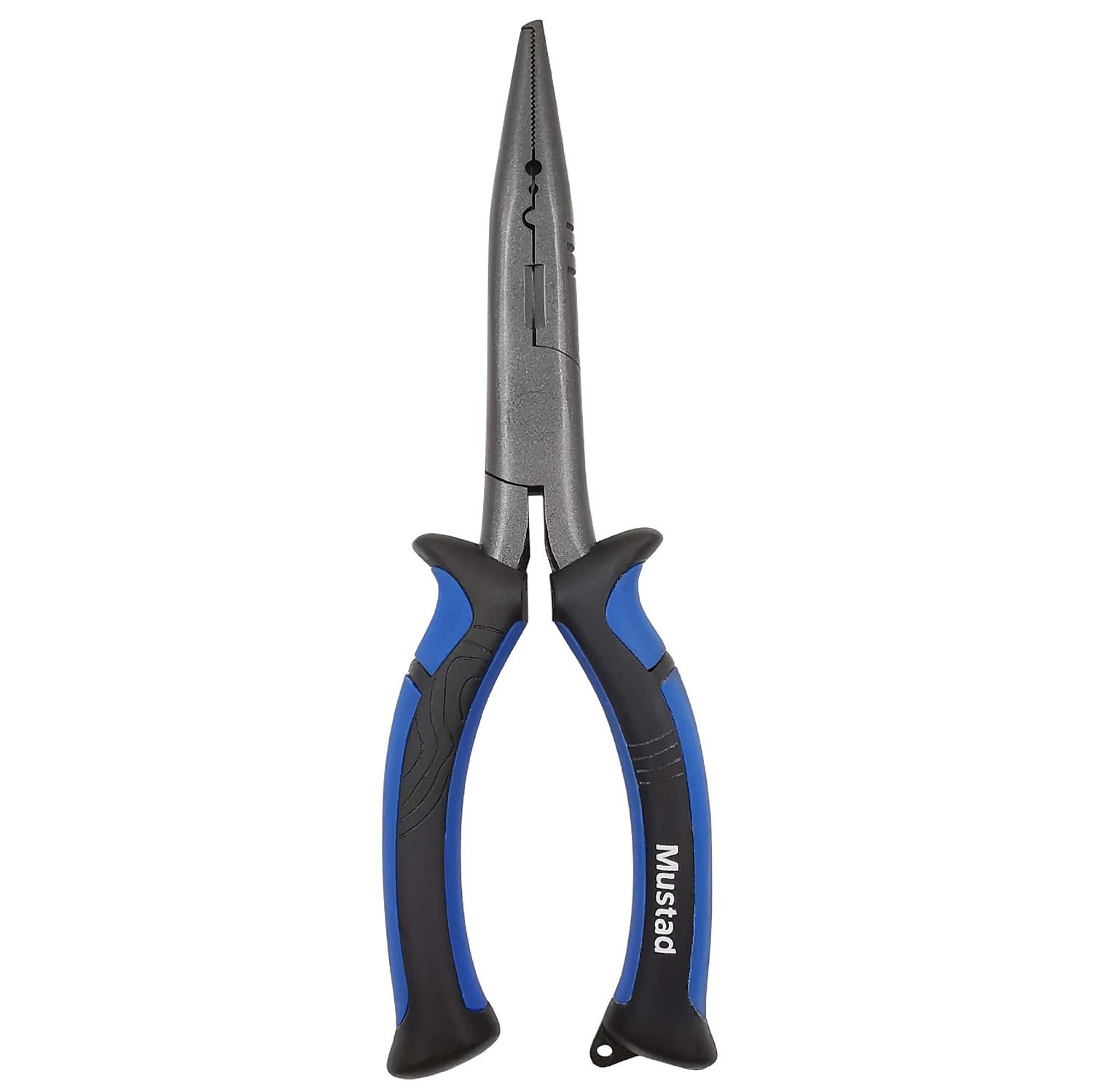 MT106 MUSTAD KLIJEŠTA LARGE SPLIT RING&CRIMPING HI-CARBON STEEL 7'' BLUE